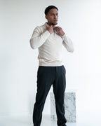 The Markova Zip - off white