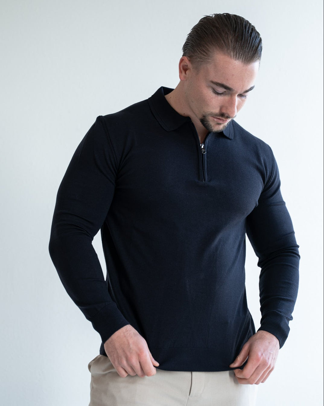 The Markova Zip - navy