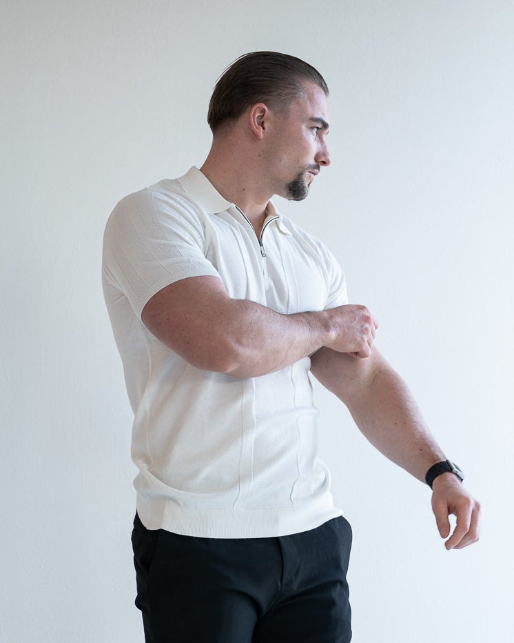 The Lucian Zip - white