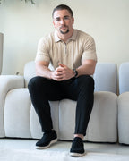 The Lucian Zip - beige