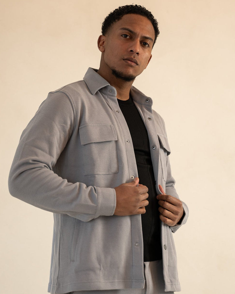 The Odissea Overshirt - grey